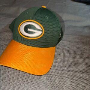 Green Bay Packers New Era 39THIRTY Cap Men's Green Yellow NFL Baseball Hat